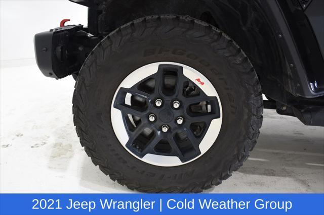 used 2021 Jeep Wrangler Unlimited car, priced at $36,552