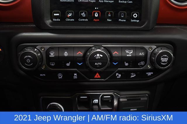 used 2021 Jeep Wrangler Unlimited car, priced at $36,552