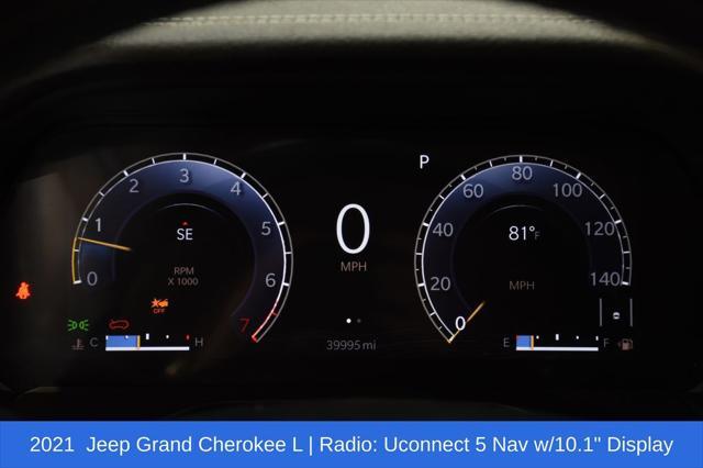 used 2021 Jeep Grand Cherokee L car, priced at $30,500