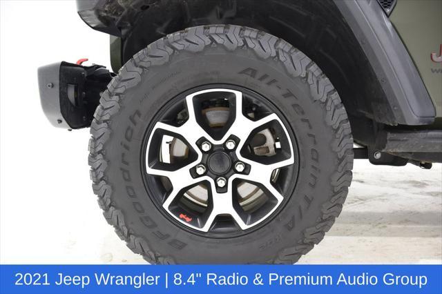 used 2021 Jeep Wrangler Unlimited car, priced at $37,415