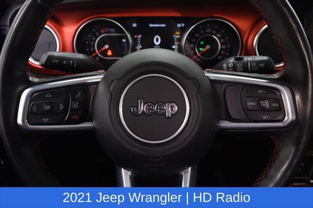 used 2021 Jeep Wrangler Unlimited car, priced at $37,415