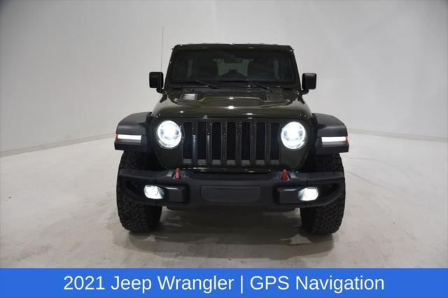 used 2021 Jeep Wrangler Unlimited car, priced at $37,415