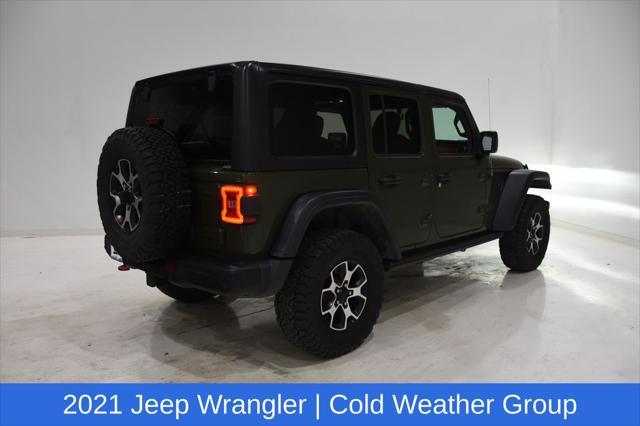 used 2021 Jeep Wrangler Unlimited car, priced at $37,415