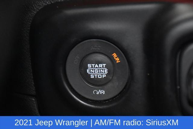 used 2021 Jeep Wrangler Unlimited car, priced at $37,415