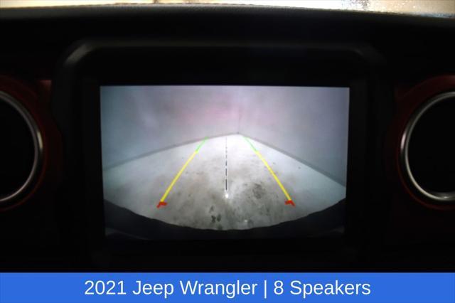 used 2021 Jeep Wrangler Unlimited car, priced at $37,415