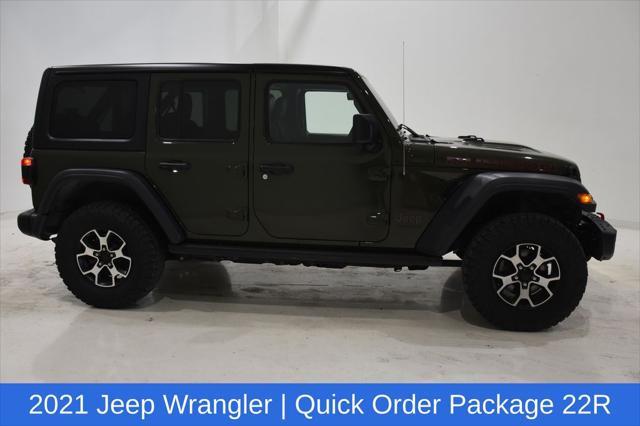 used 2021 Jeep Wrangler Unlimited car, priced at $37,415