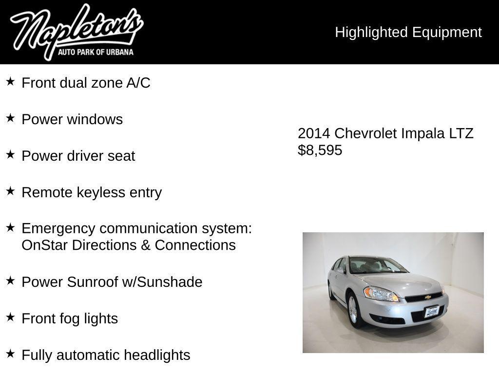 used 2014 Chevrolet Impala Limited car, priced at $8,595