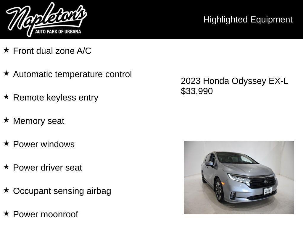 used 2023 Honda Odyssey car, priced at $33,990