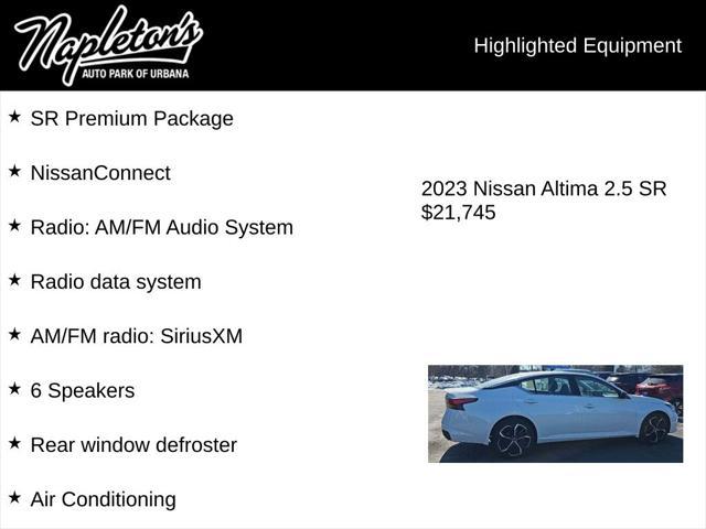 used 2023 Nissan Altima car, priced at $21,745