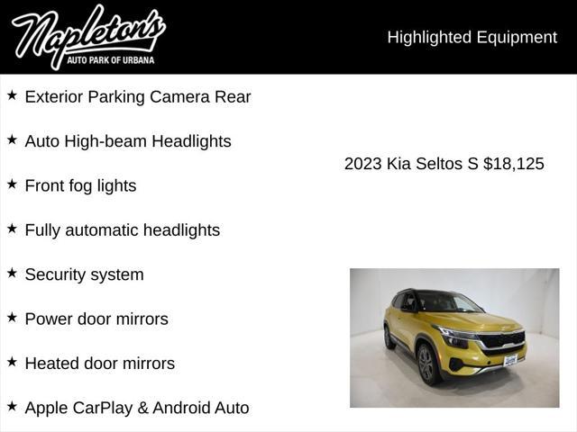 used 2023 Kia Seltos car, priced at $18,125