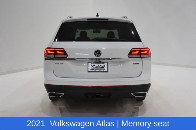 used 2021 Volkswagen Atlas car, priced at $23,990