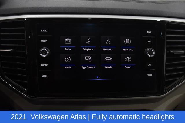 used 2021 Volkswagen Atlas car, priced at $23,990