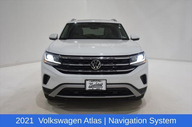 used 2021 Volkswagen Atlas car, priced at $23,990