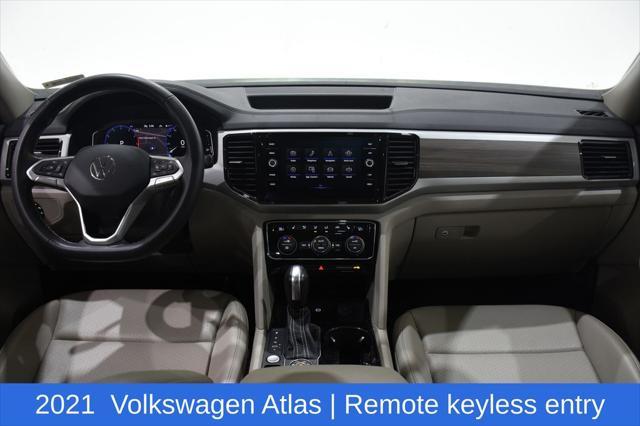 used 2021 Volkswagen Atlas car, priced at $23,990