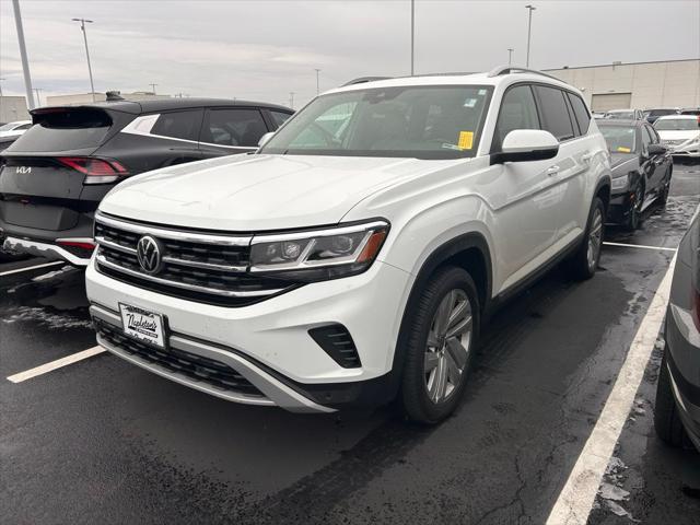 used 2021 Volkswagen Atlas car, priced at $25,999