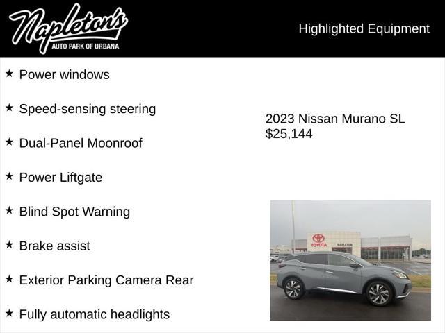 used 2023 Nissan Murano car, priced at $25,144