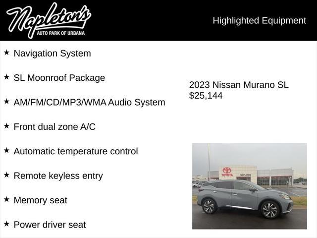 used 2023 Nissan Murano car, priced at $25,144