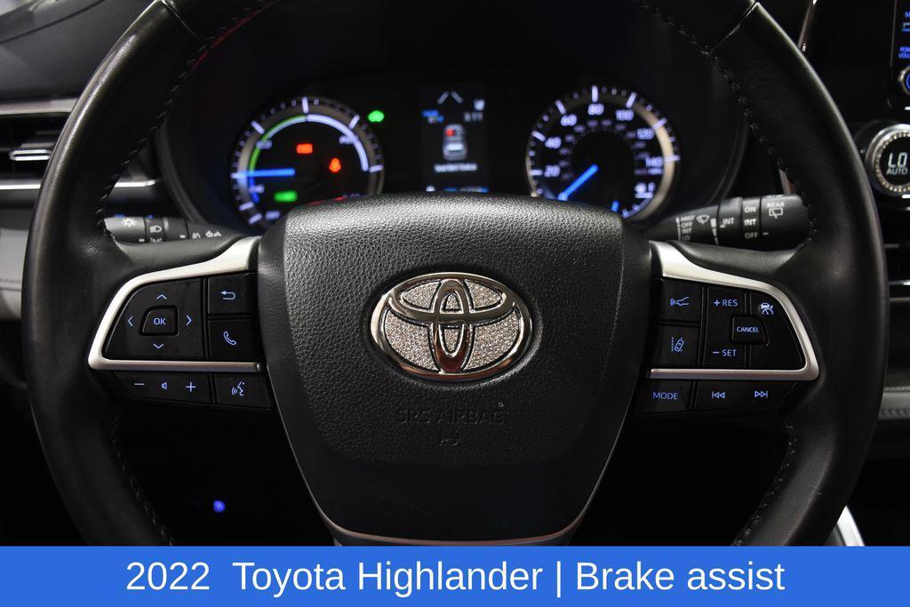 used 2022 Toyota Highlander Hybrid car, priced at $27,723