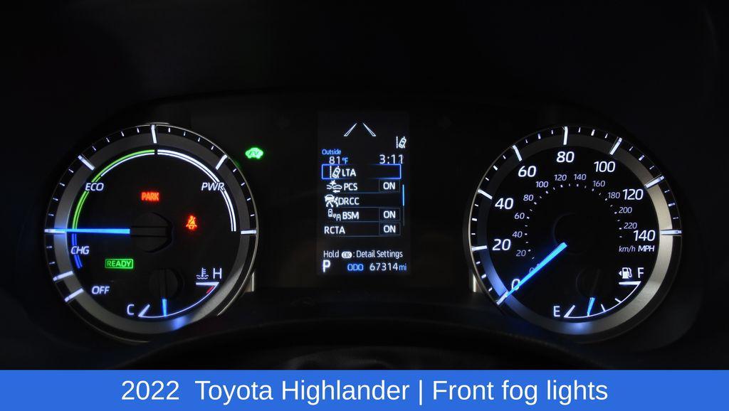 used 2022 Toyota Highlander Hybrid car, priced at $27,723