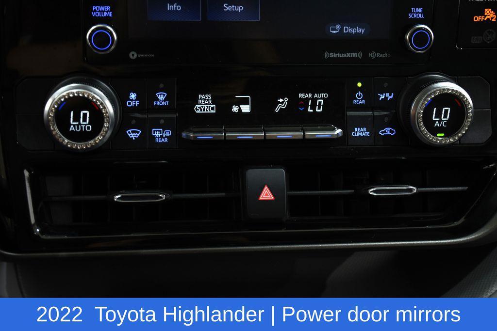used 2022 Toyota Highlander Hybrid car, priced at $27,723