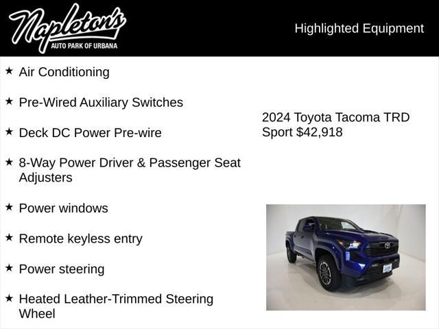 used 2024 Toyota Tacoma car, priced at $42,918