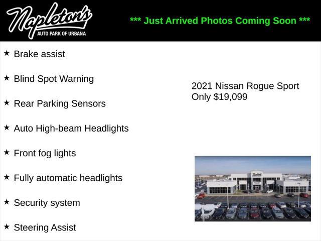 used 2021 Nissan Rogue Sport car, priced at $19,099