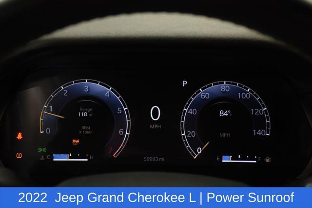 used 2022 Jeep Grand Cherokee L car, priced at $30,500