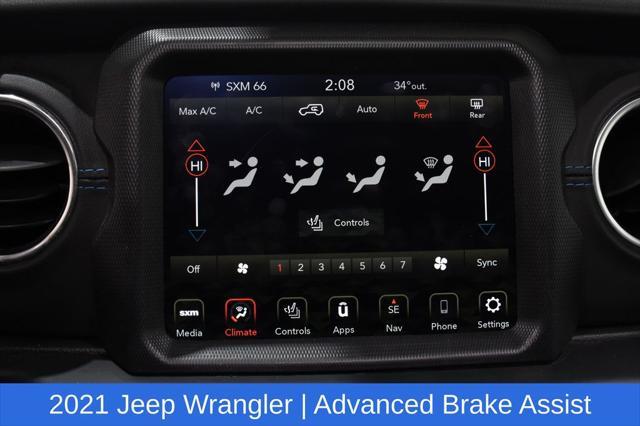 used 2021 Jeep Wrangler Unlimited 4xe car, priced at $31,813