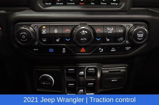 used 2021 Jeep Wrangler Unlimited 4xe car, priced at $31,813