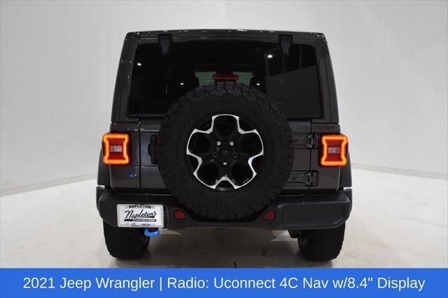 used 2021 Jeep Wrangler Unlimited 4xe car, priced at $31,813