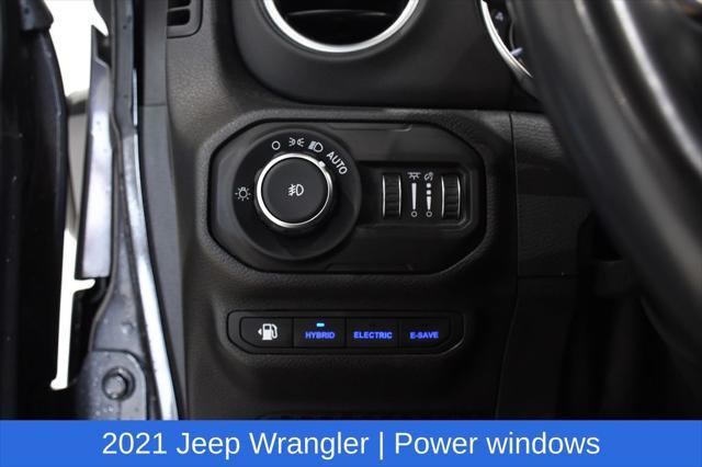 used 2021 Jeep Wrangler Unlimited 4xe car, priced at $31,813