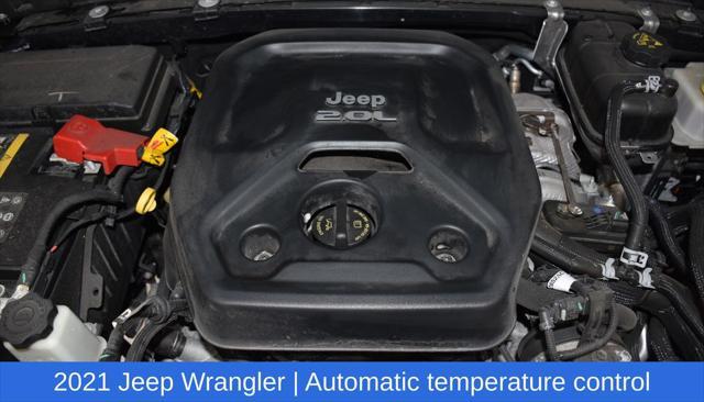 used 2021 Jeep Wrangler Unlimited 4xe car, priced at $31,813