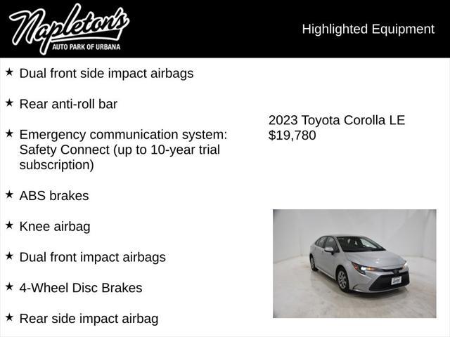 used 2023 Toyota Corolla car, priced at $19,780