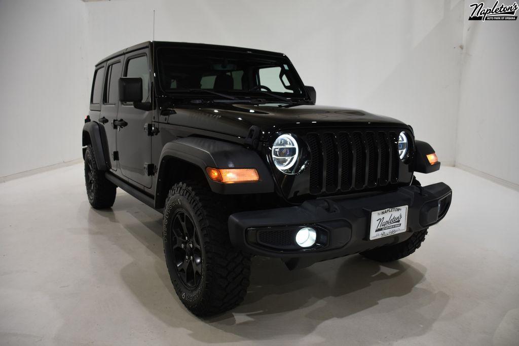 used 2022 Jeep Wrangler car, priced at $33,225