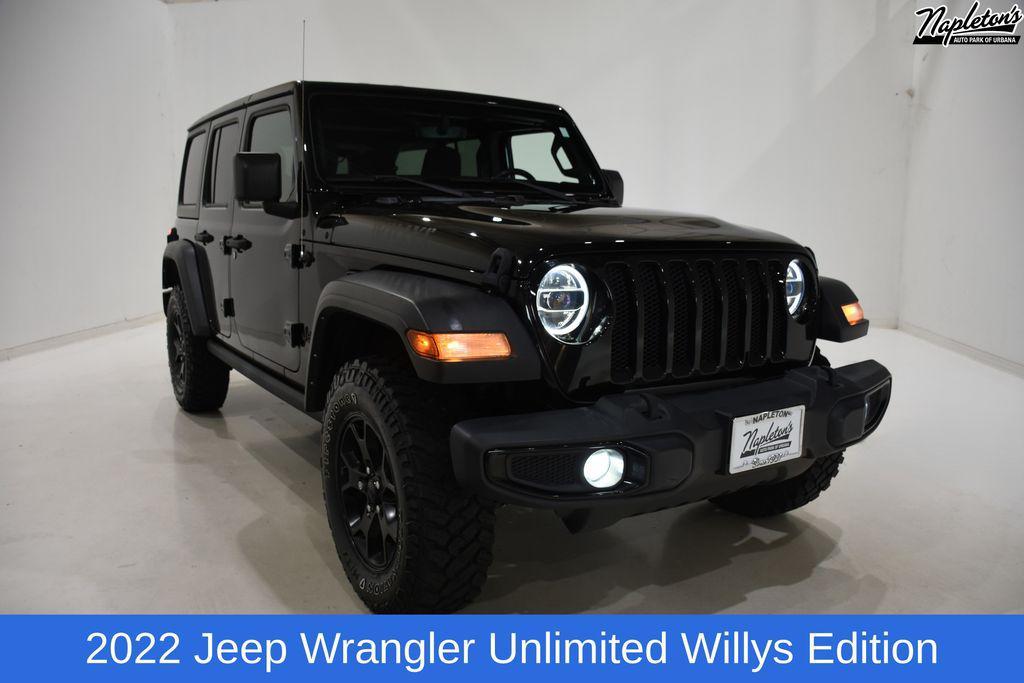 used 2022 Jeep Wrangler car, priced at $30,000