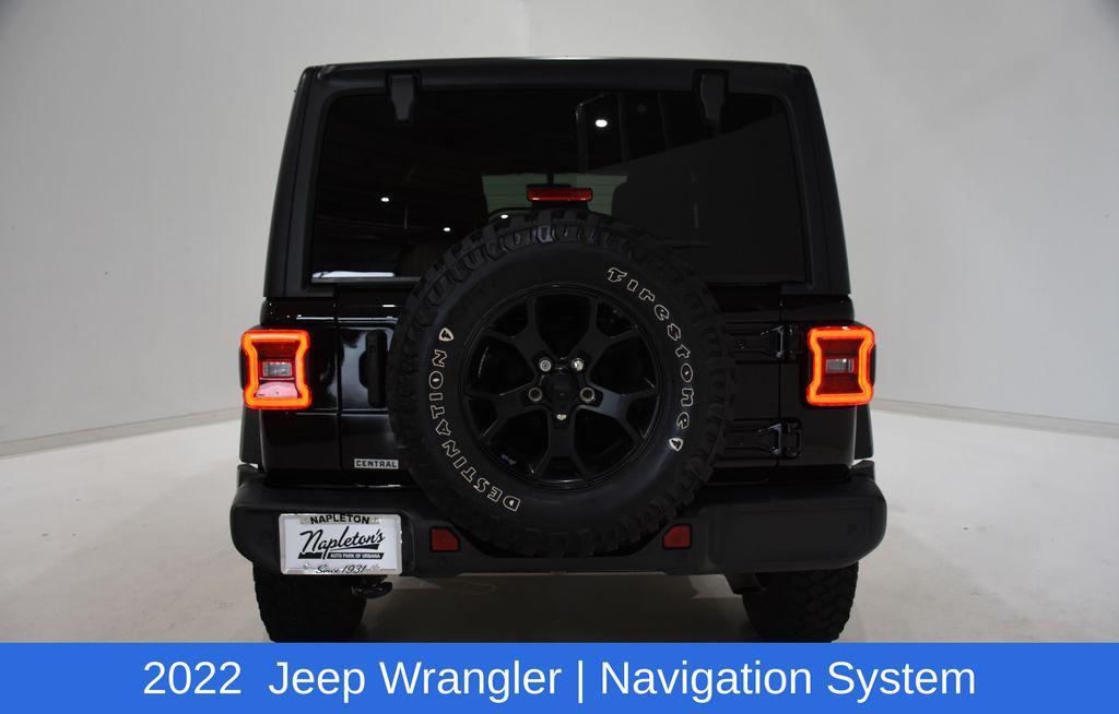used 2022 Jeep Wrangler car, priced at $29,500