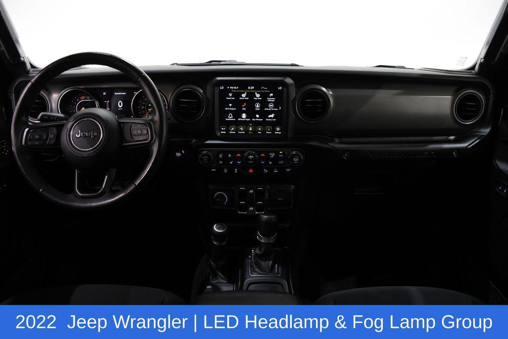 used 2022 Jeep Wrangler car, priced at $29,500