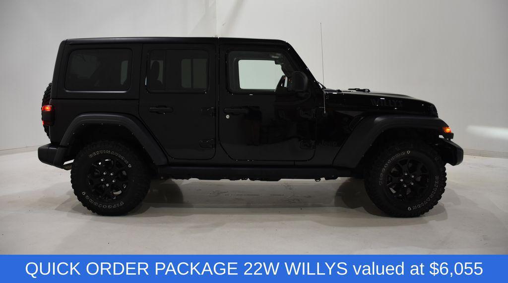 used 2022 Jeep Wrangler car, priced at $29,500