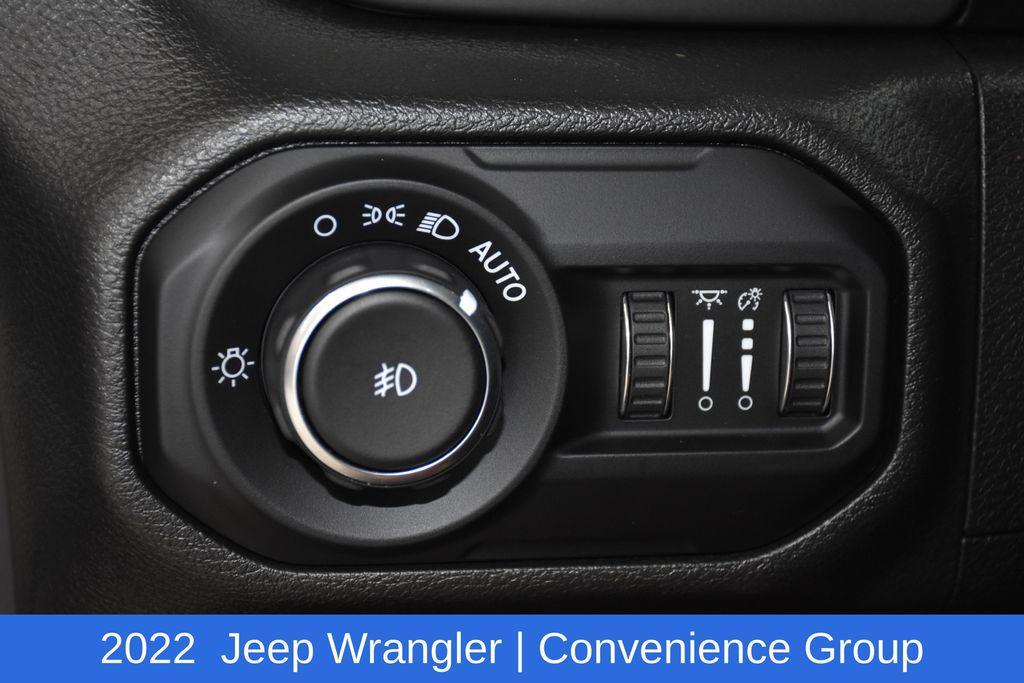 used 2022 Jeep Wrangler car, priced at $29,500