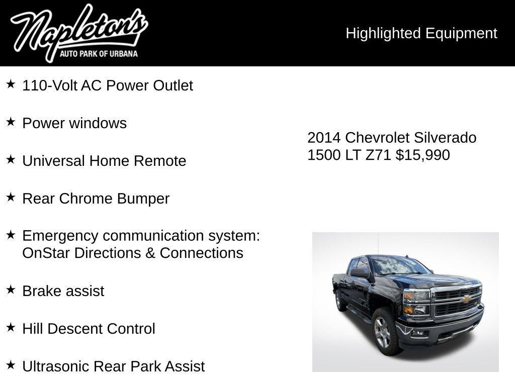 used 2014 Chevrolet Silverado 1500 car, priced at $15,990