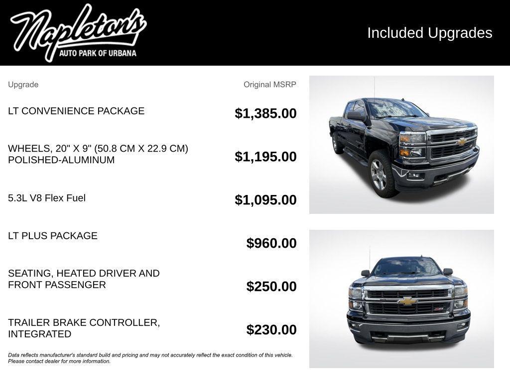 used 2014 Chevrolet Silverado 1500 car, priced at $15,990