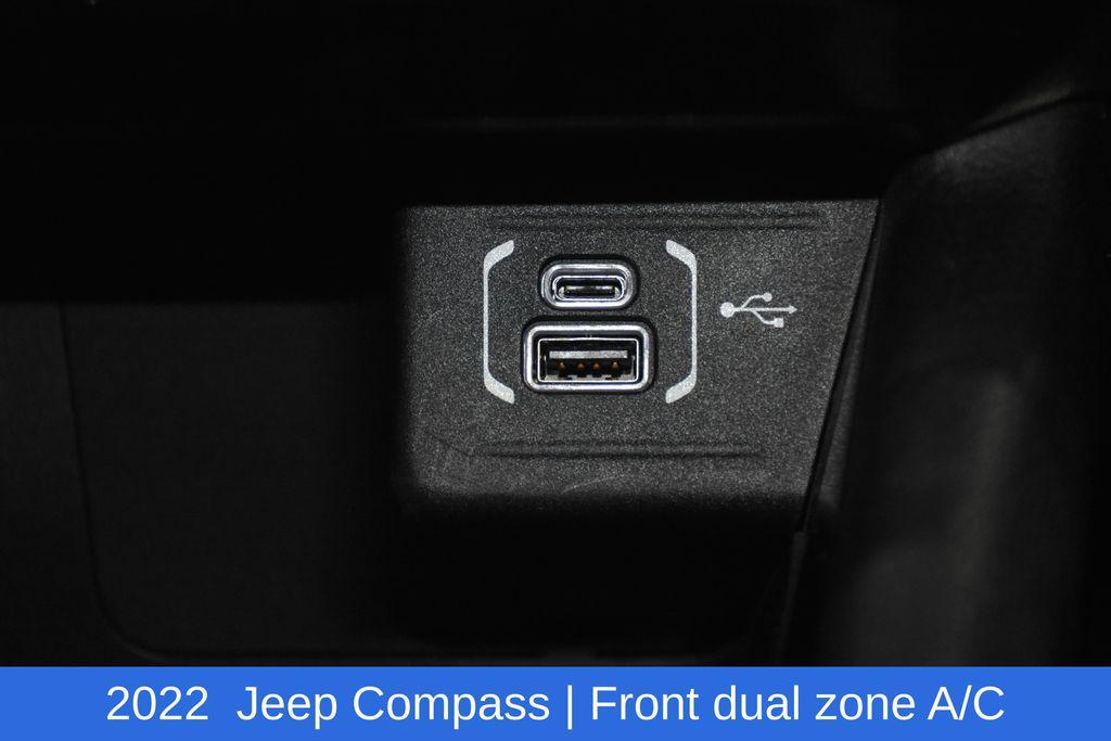 used 2022 Jeep Compass car, priced at $23,202