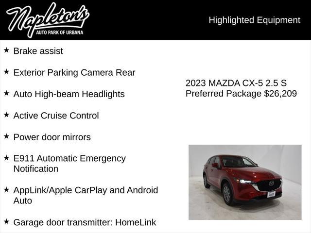 used 2023 Mazda CX-5 car, priced at $26,209