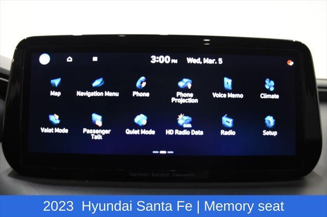 used 2023 Hyundai Santa Fe car, priced at $24,980