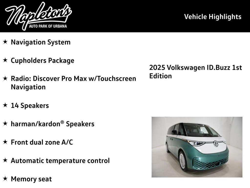 new 2025 Volkswagen ID. Buzz car, priced at $66,174