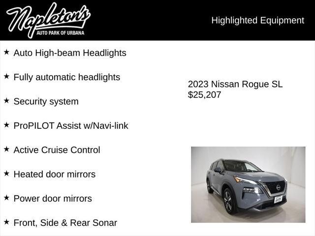 used 2023 Nissan Rogue car, priced at $25,207