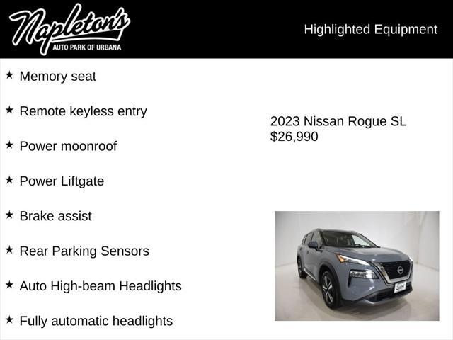 used 2023 Nissan Rogue car, priced at $26,990