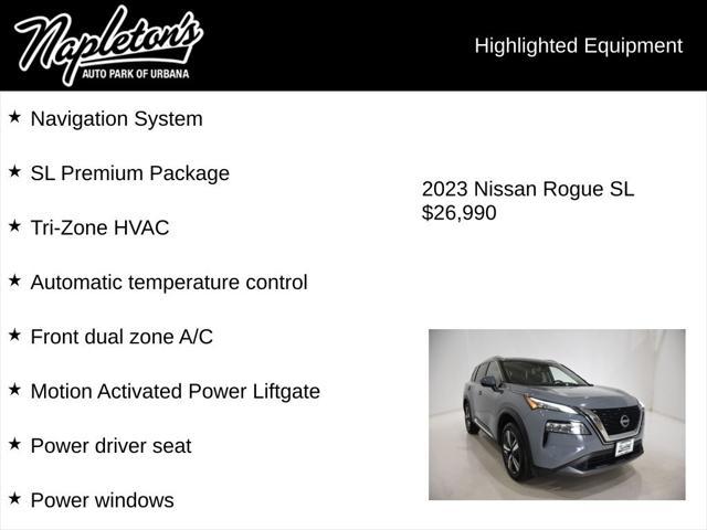 used 2023 Nissan Rogue car, priced at $26,990