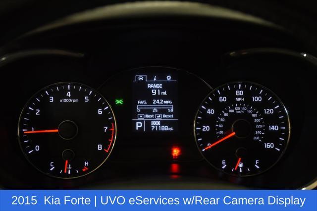 used 2015 Kia Forte car, priced at $10,500