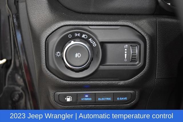 used 2023 Jeep Wrangler 4xe car, priced at $30,343